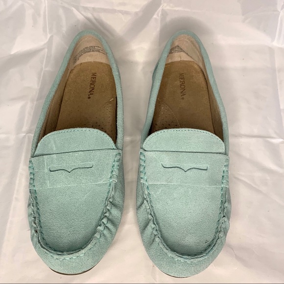 Merona Shoes - NWOT Suede Penny Loafers Driving Moccasins